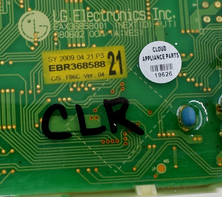 Genuine LG Dryer Control Board EBR36858821 Same Day Shipping & 60 Days Warranty*