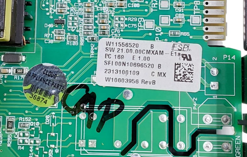 Genuine Whirlpool Oven Control Board W11556520 Same Day Ship & 60 Days Warranty*