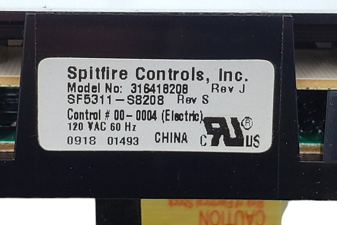 Genuine Frigidaire Oven Control Board 316418208 Same Day Ship & 60 Days Warranty