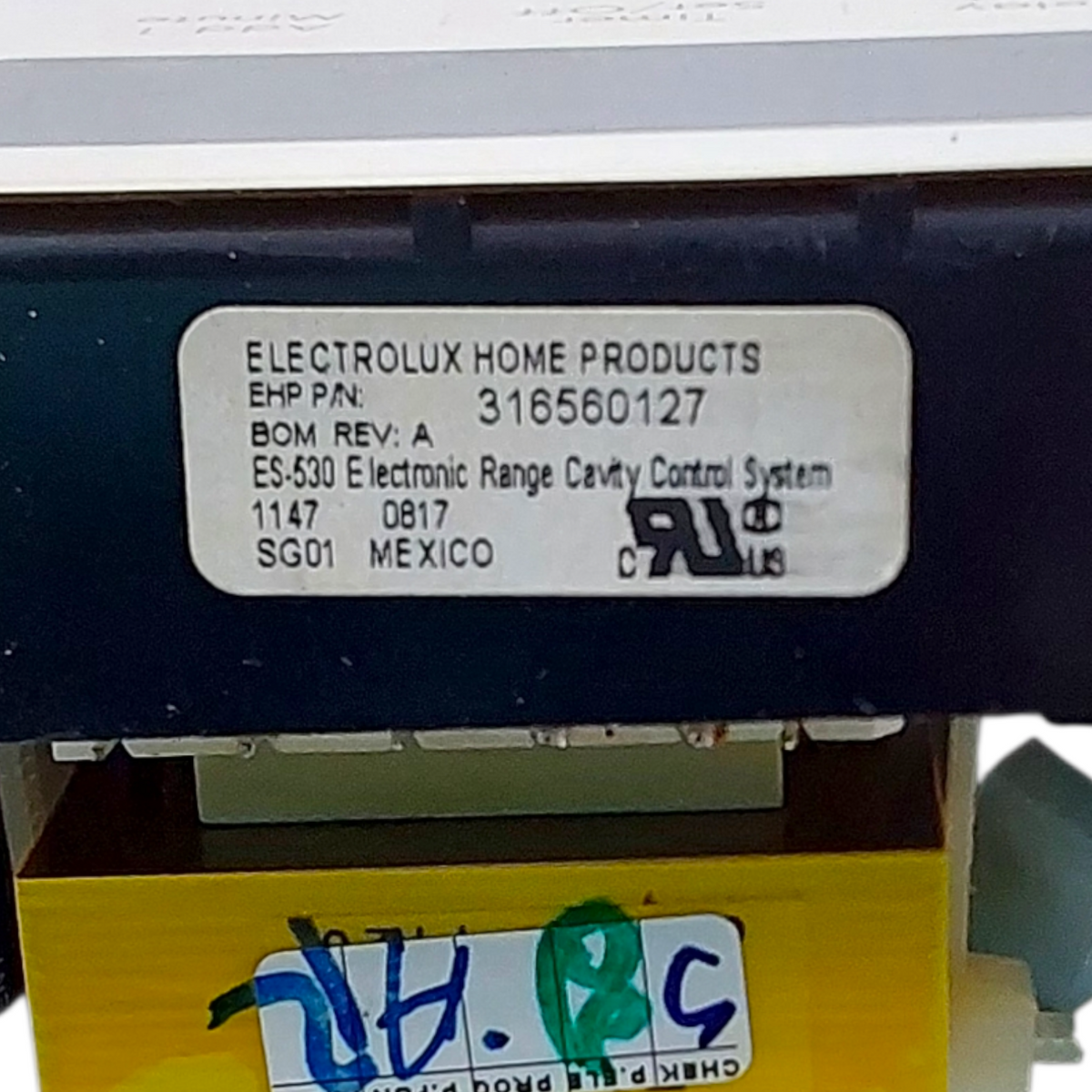 Frigidaire Genuine Range Control 316560127 Same Day Shipping & 60 Days Warranty*