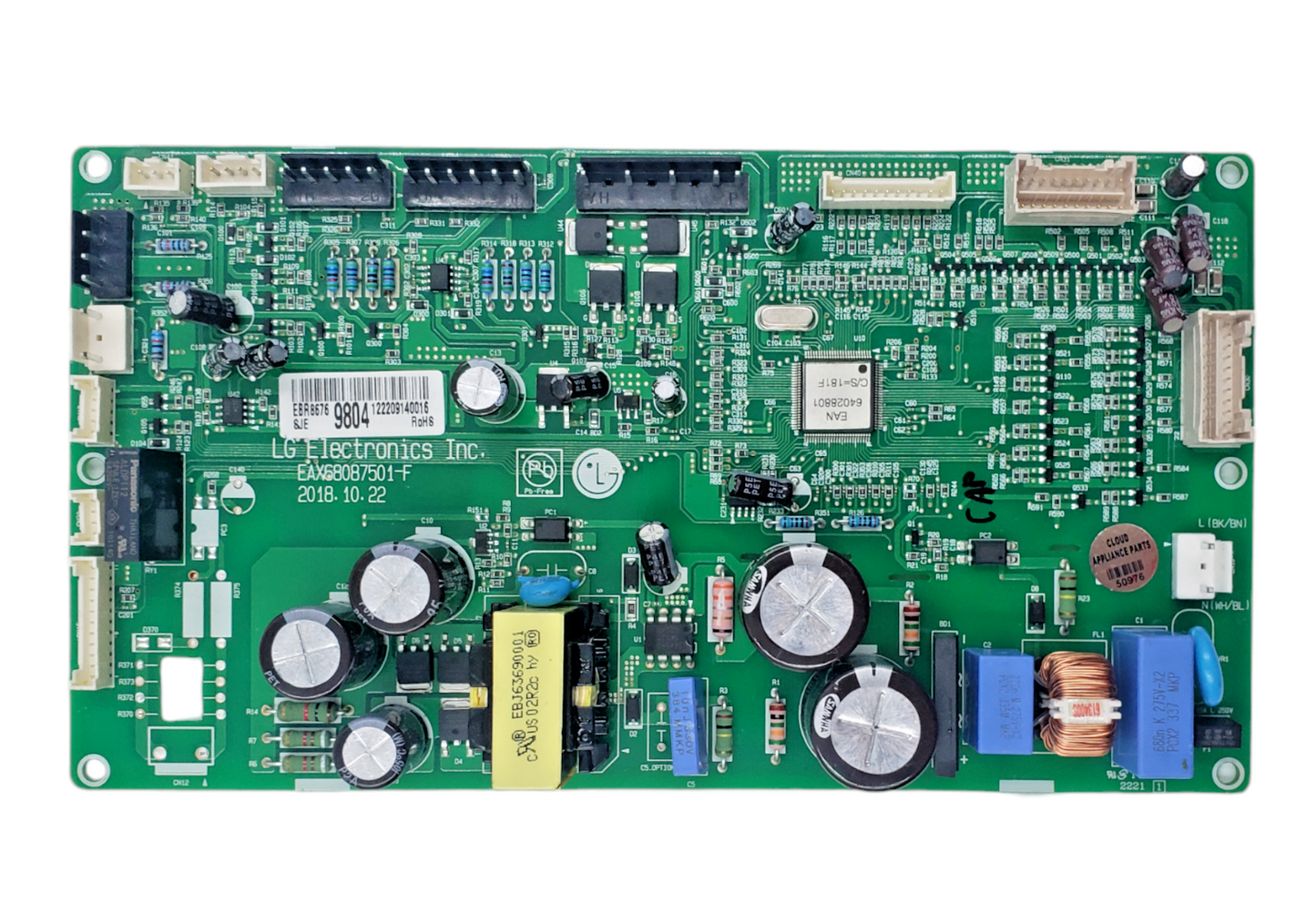 Genuine LG Range Control Board EBR86769804 Same Day Shipping & 60 Days Warranty*