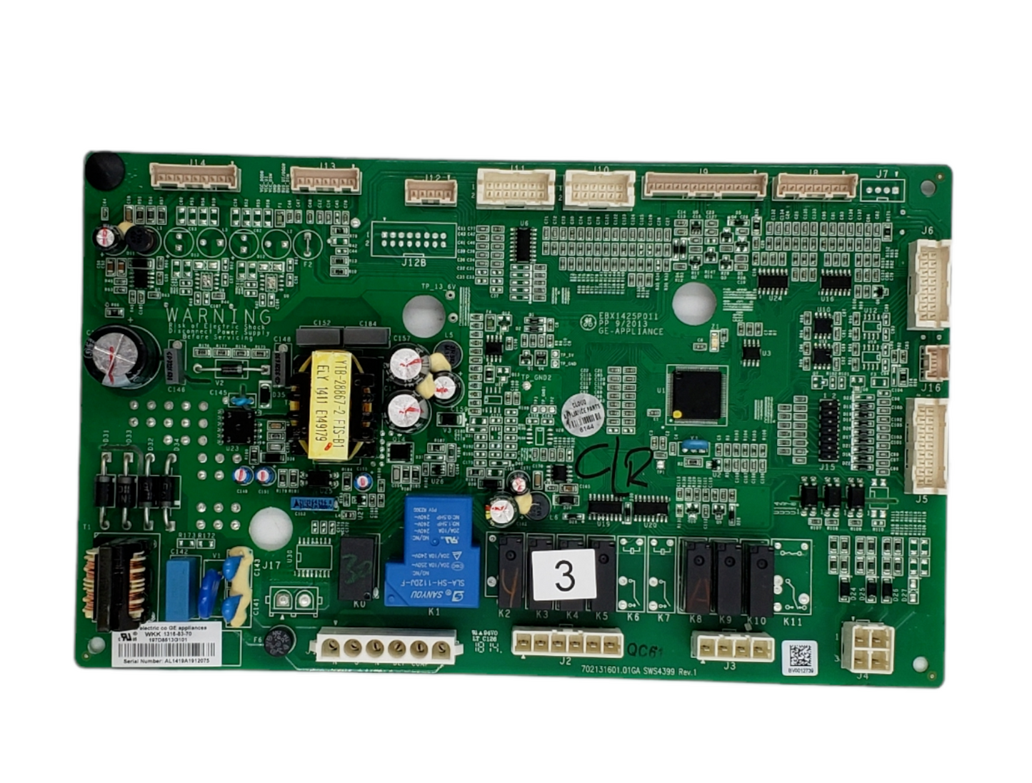 OEM GE Refrigerator Control Board 197D8513G101 Same Day Ship & 60 Days Warranty*