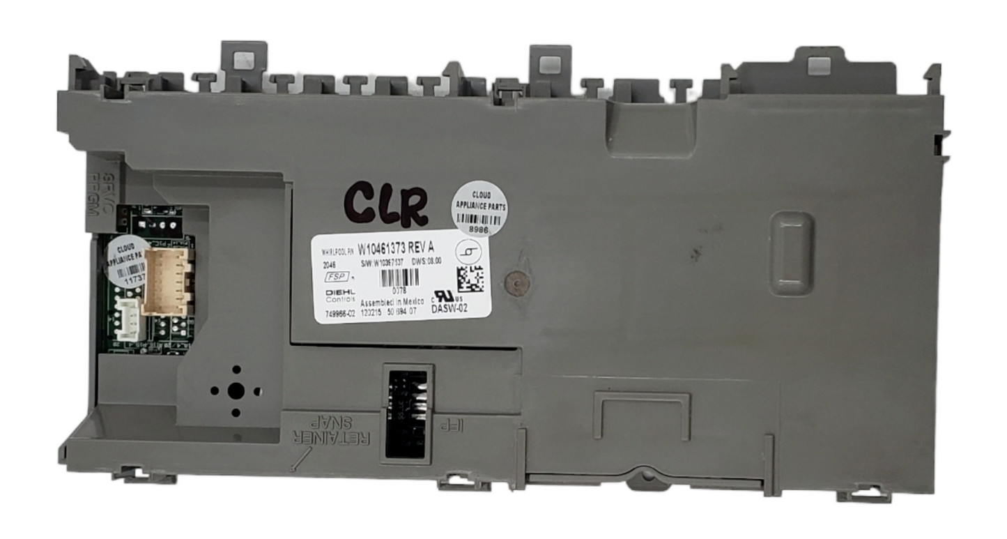 Genuine Whirlpool Dishwasher Control W10461373 *Same Day Ship & 60 Days Warranty