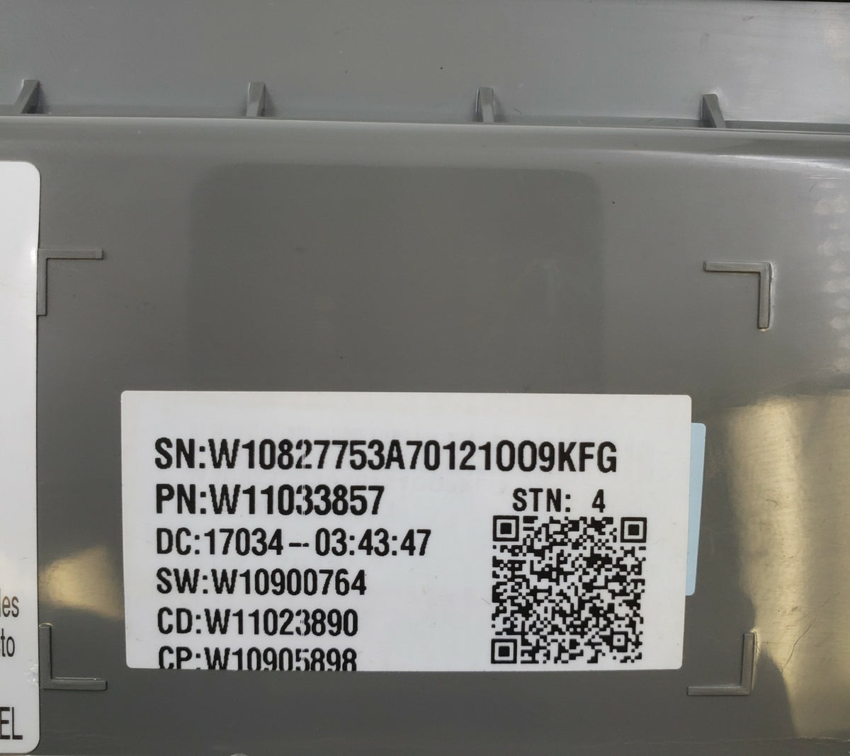 Whirlpool OEM Washer Control Board W11033857 *Same Day Ship & 60 Days Warranty**