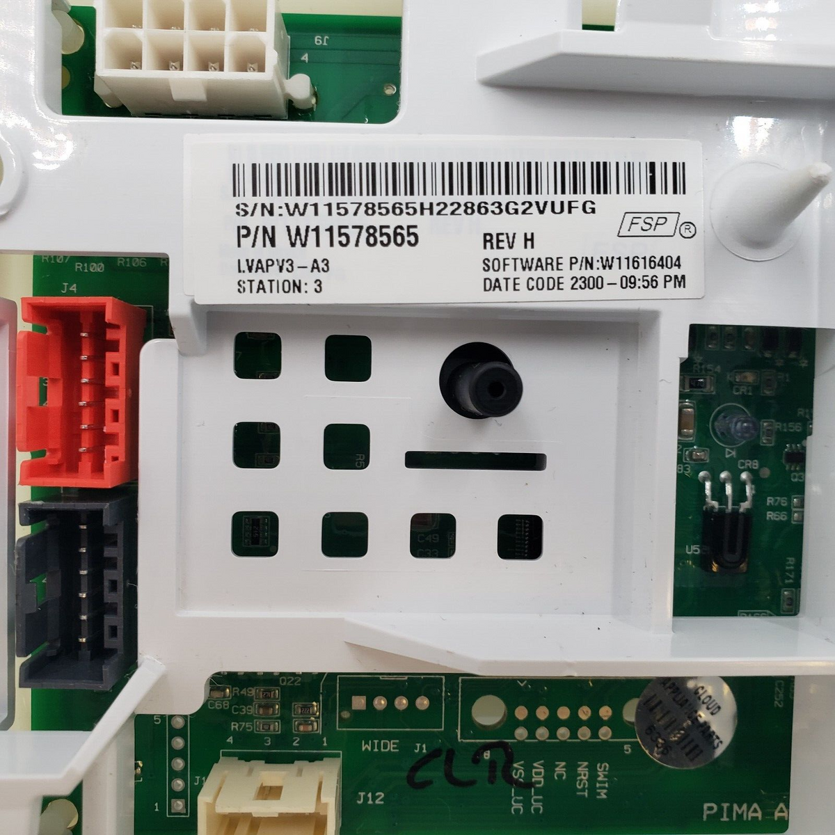 Whirlpool New Washer Control Board W11578565 **Same Day Ship & 60 Days Warranty*
