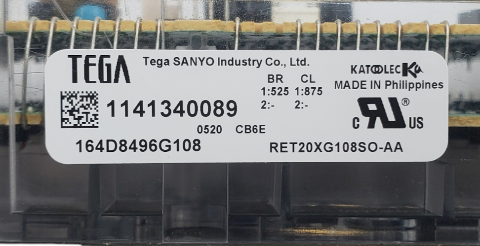 Genuine GE Range Control Board 164D8496G108 Same Day Shipping & 60 Days Warranty