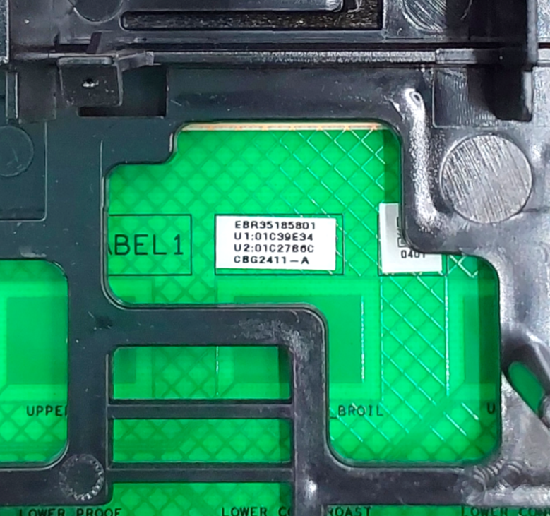 New LG Oven Control Panel Assembly EBR35185801 Same Day Ship & 60 Days Warranty*
