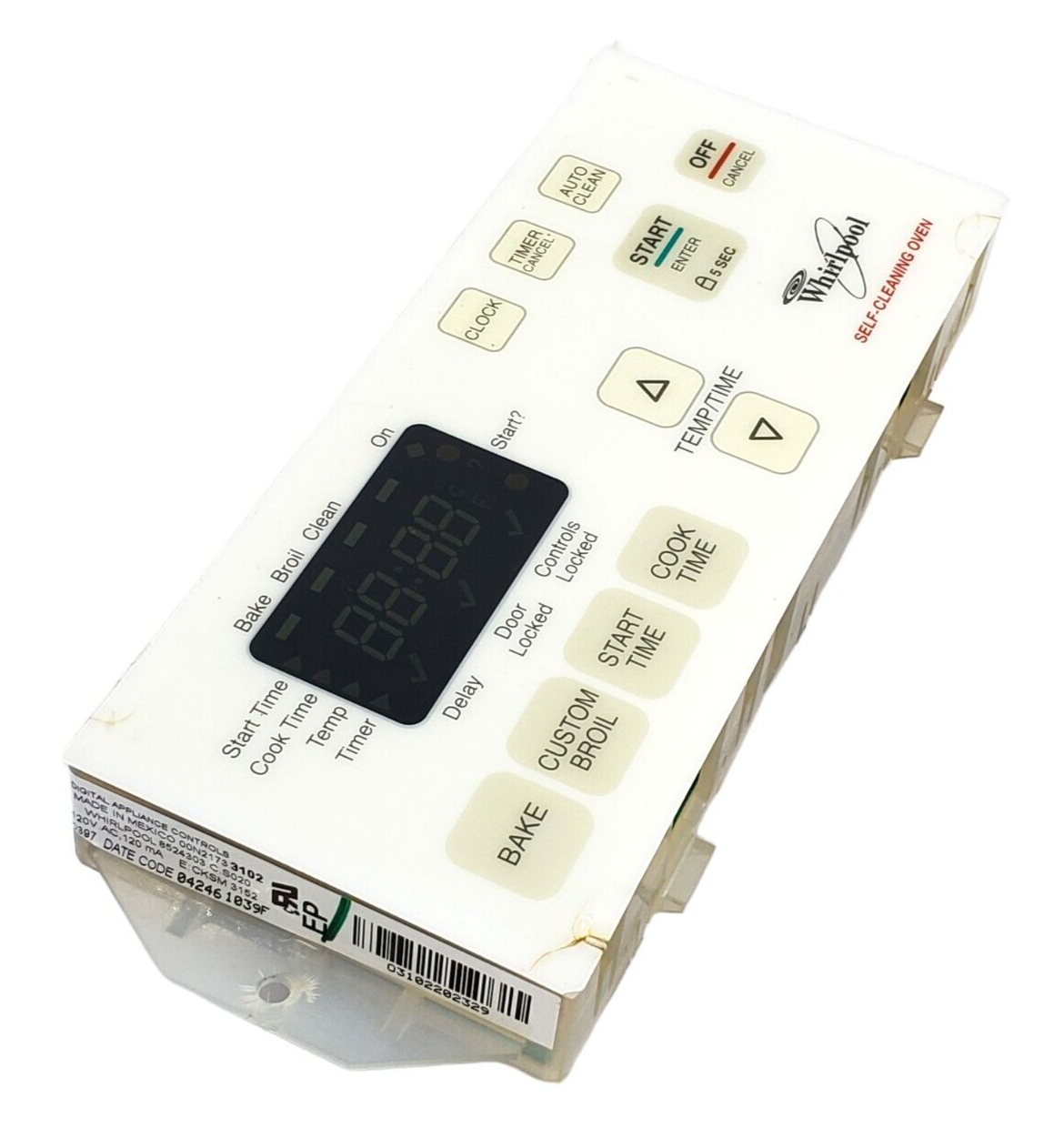 Genuine Whirlpool Range Control Board 8524303 *Same Day Ship & 60 Days Warranty*