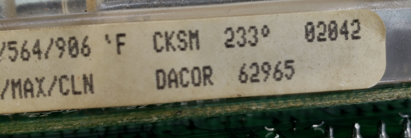 Genuine Dacor Range Oven Control Board 62965 *Same Day Ship & 60 Days Warranty**