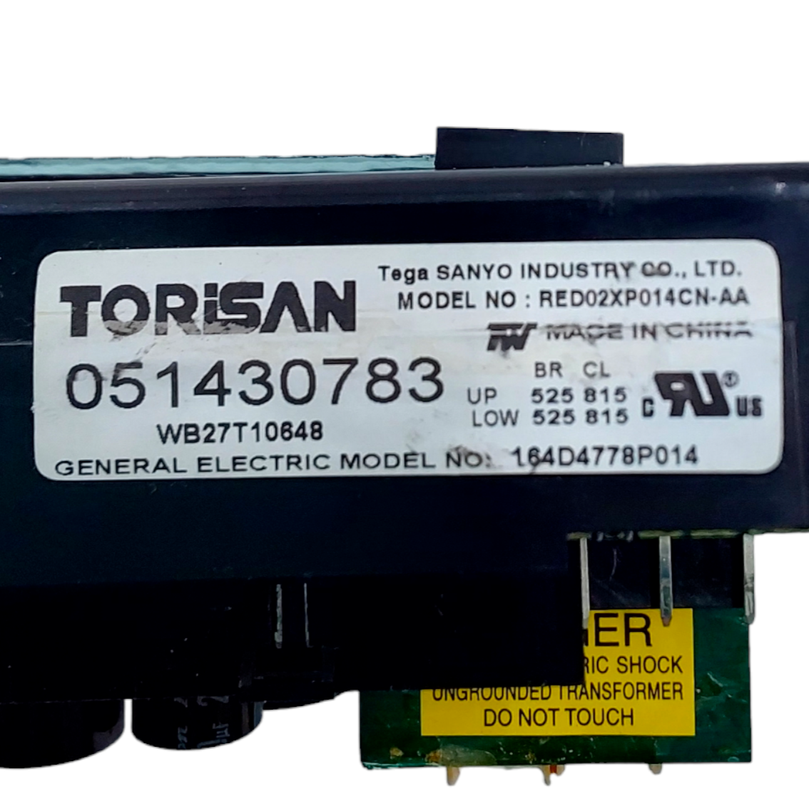 Genuine GE Range Control Board 164D4778P014 Same Day Shipping & 60 Days Warranty