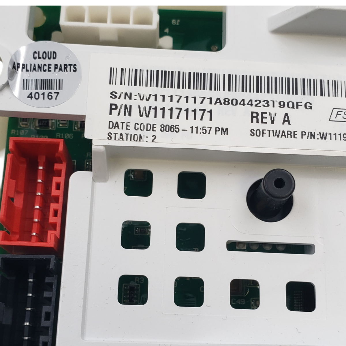 Whirlpool OEM Washer Control Board W11171171 *Same Day Ship & 60 Days Warranty**