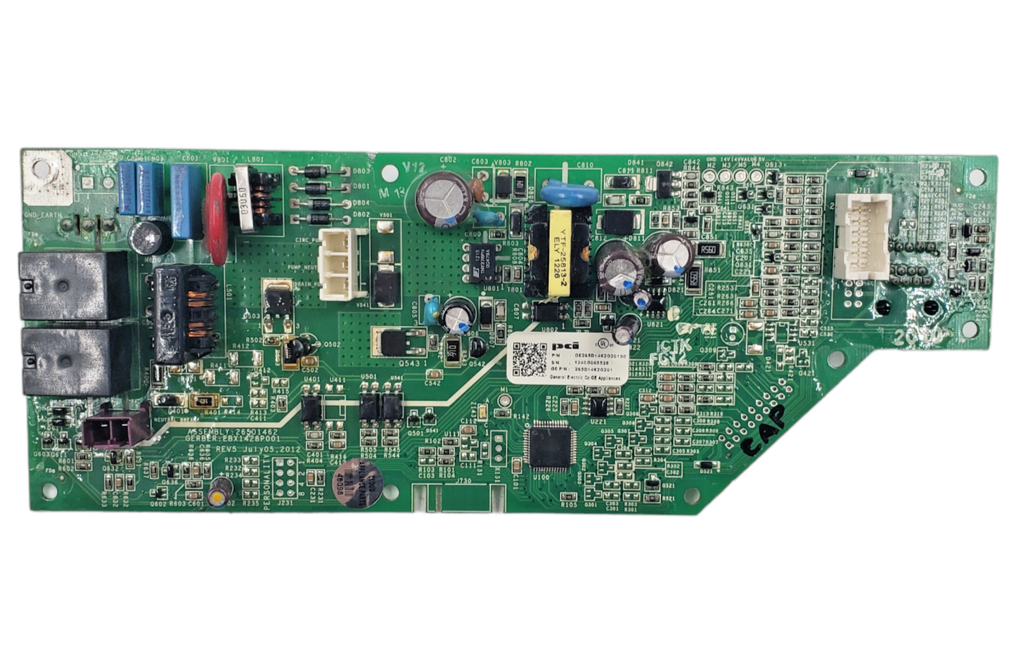 OEM GE Dishwasher Control Board 265D1462G201 *Same Day Ship & 60 Days Warranty**