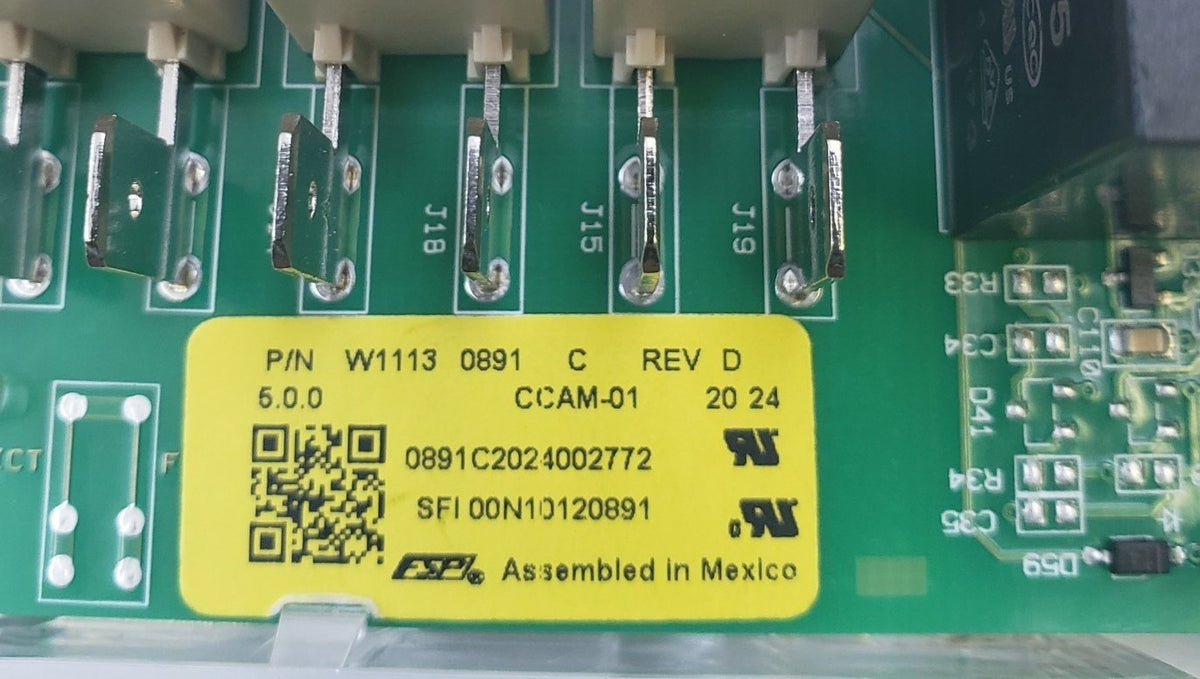 Whirlpool Genuine Range Control Board W11130891 Same Day Ship & 60 Days Warranty