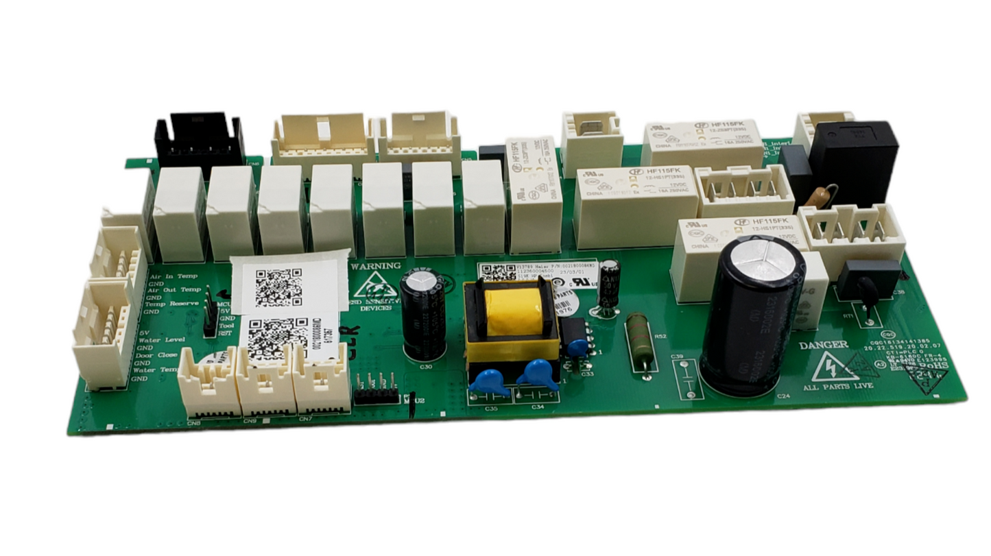 New GE Washer & Dryer Control Board 0021800086MD *Same Day Ship & 60 Days Warranty