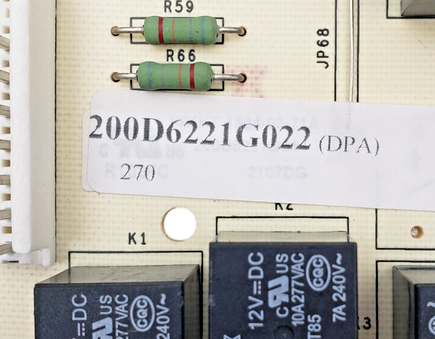 Genuine GE Fridge Control Board 200D6221G022 *Same Day Ship & 60 Days Warranty**