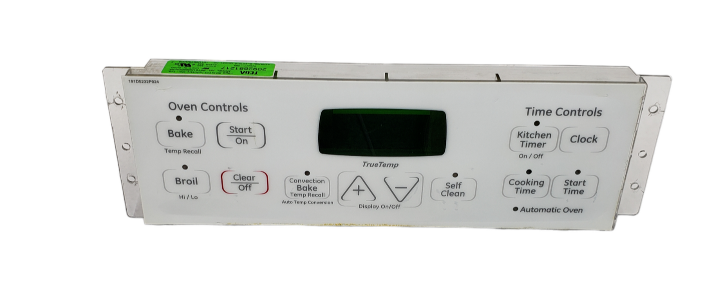 Genuine GE Oven Control Board 191D5975G006 *Same Day Shipping & 60 Days Warranty