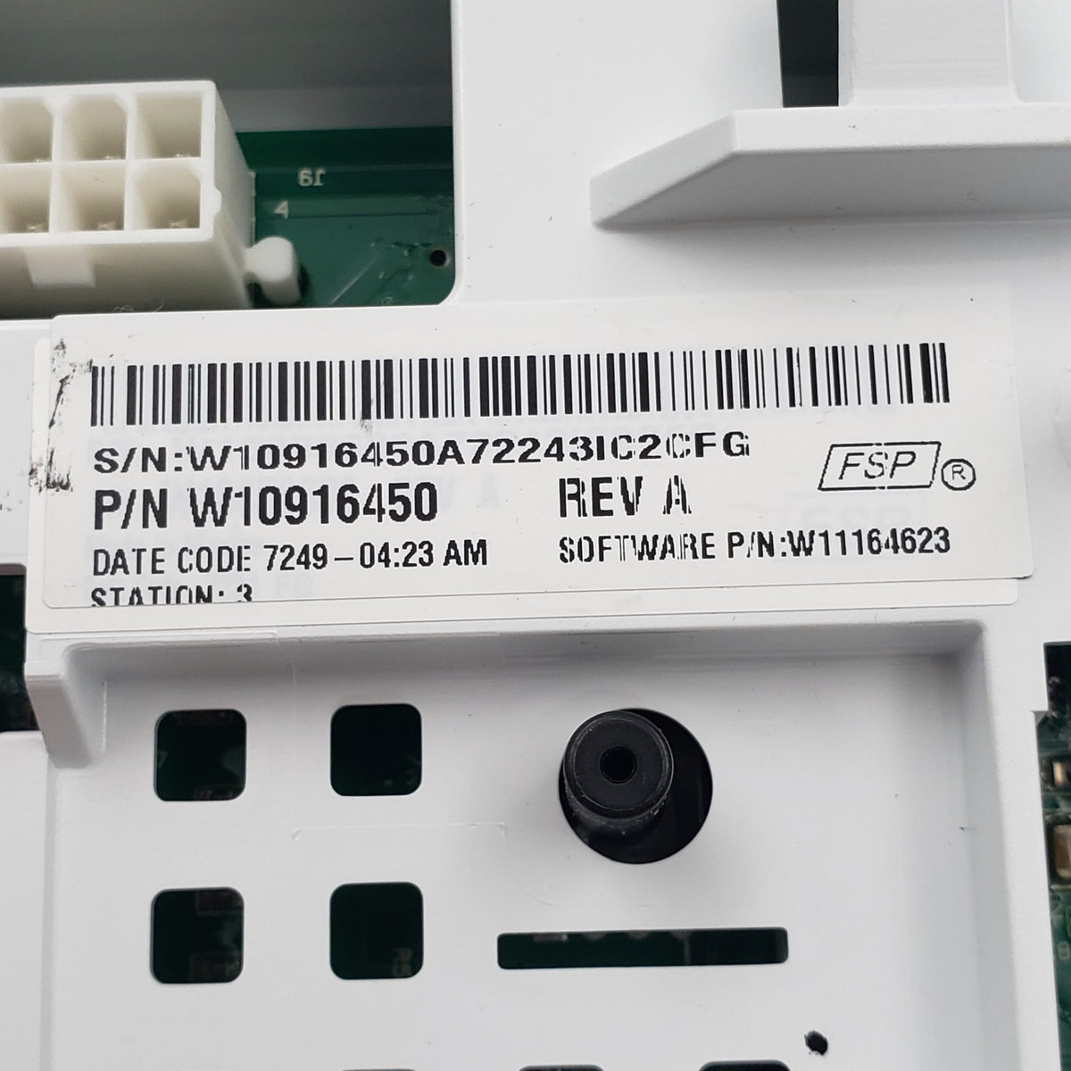 Whirlpool OEM Washer Control Board W10916450  *Same Day Ship & 60 Days Warranty*