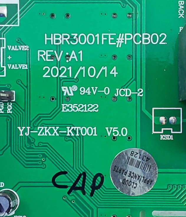 Insignia New Range Control Board HBR3001FE *Same Day Shipping & 60 Days Warranty