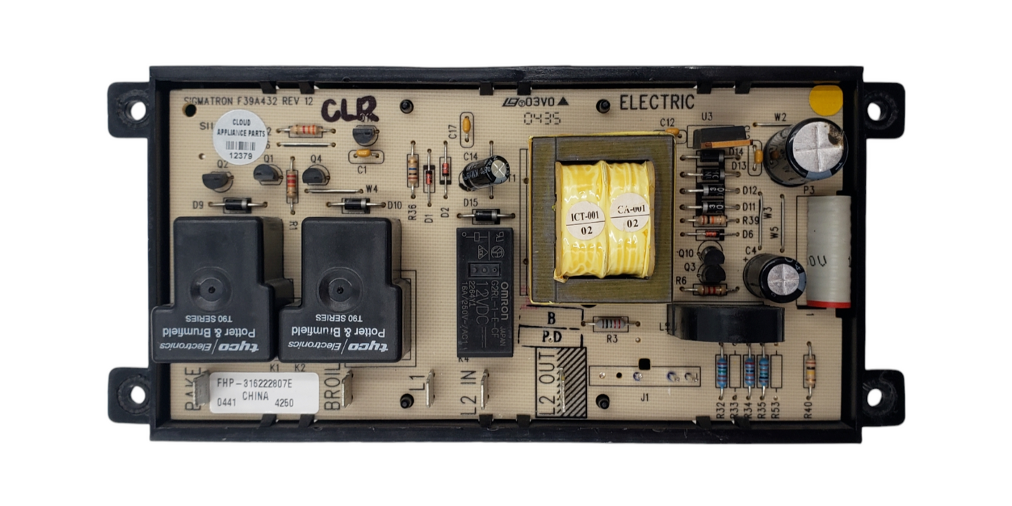 Genuine Frigidaire Range Control 316222807 *Same Day Shipping & 60 Days Warranty