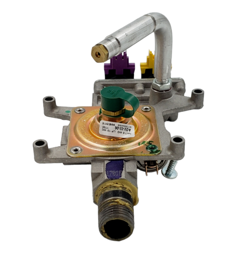 Genuine Whirlpool Range Gas Valve W10554066 Same Day Shipping & 60 Days Warranty