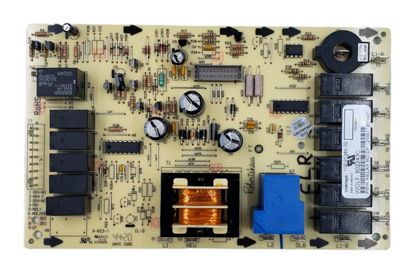 Genuine Wolf Range Control Board 802243C **Same Day Shipping & 60 Days Warranty*