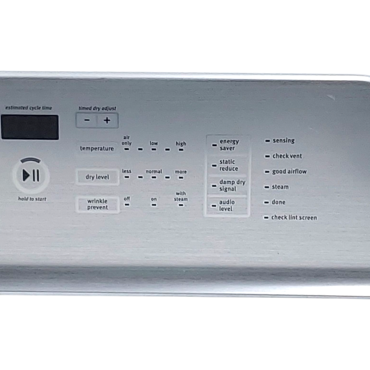 Genuine Whirlpool Dryer Control Panel W10872842 Same Day Ship & 60 Days Warranty