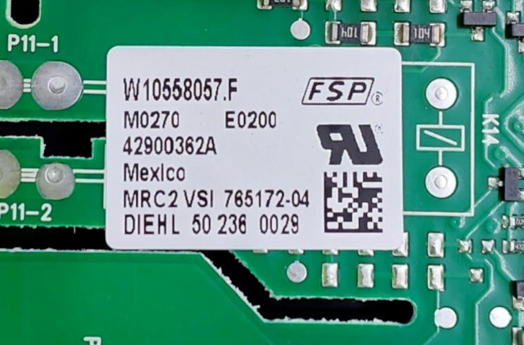 Genuine Whirlpool Range Control Board W10558057 Same Day Ship & 60 Days Warranty