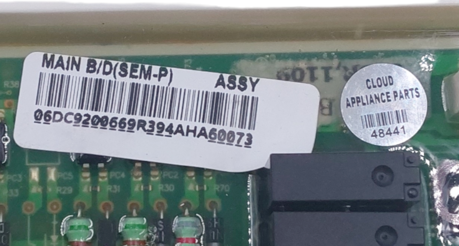 Genuine Samsung Dryer Control Board DC92-00669R Same Day Ship & 60 Days Warranty