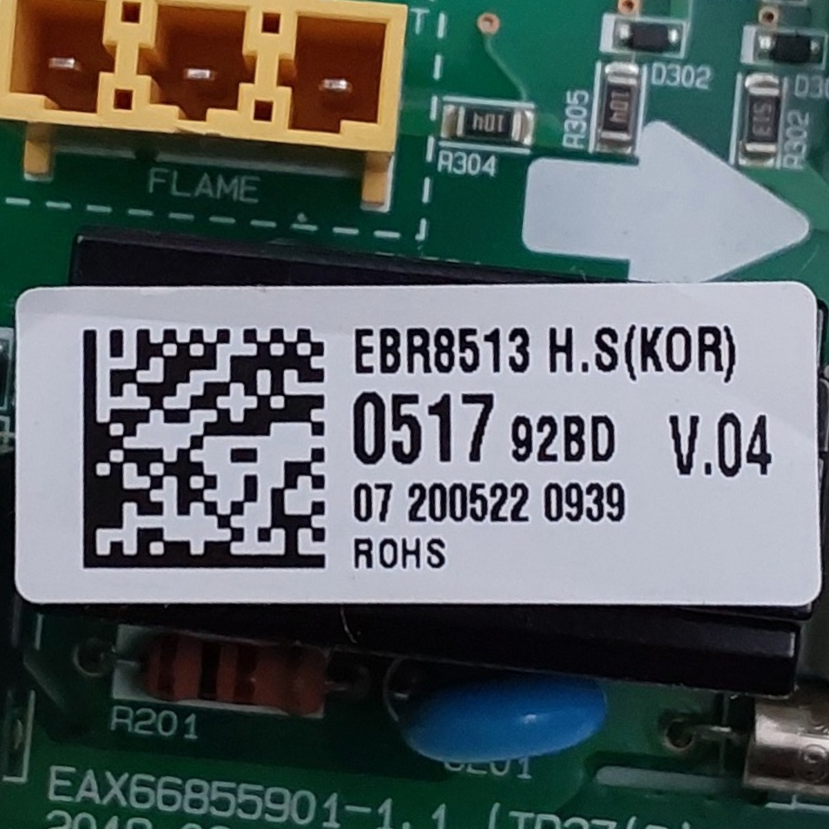 LG Genuine Dryer Control Board EBR85130517 *Same Day Shipping & 60 Days Warranty