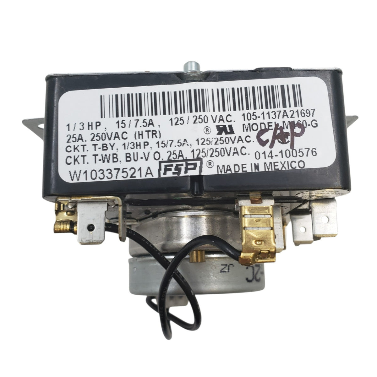 Whirlpool Genuine Dryer Timer W10337521 ****Same Day Ship & 60 Days Warranty****