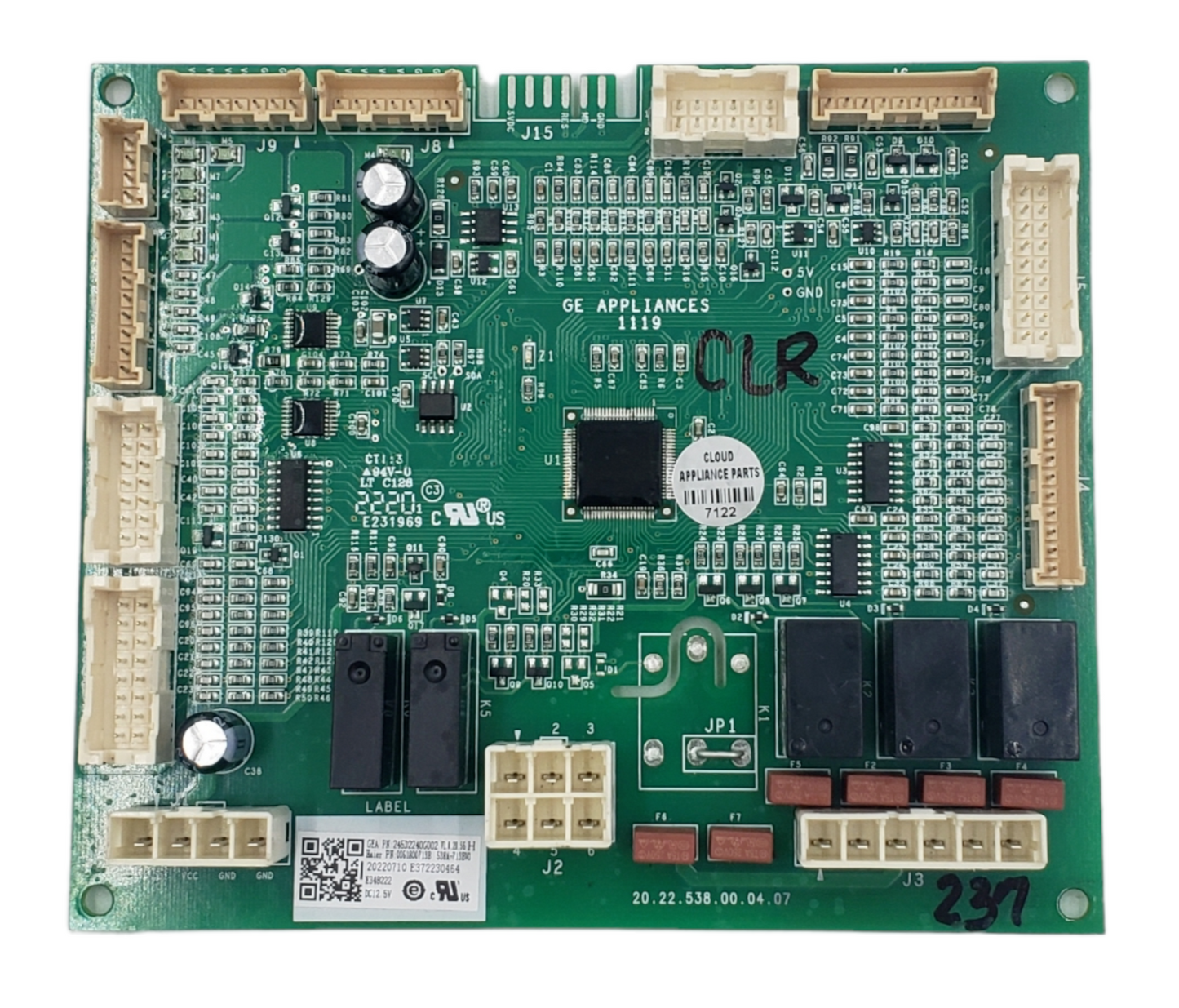 Genuine GE Refrigerator Control 245D2240G002  *Same Day Ship & 60 Days Warranty*