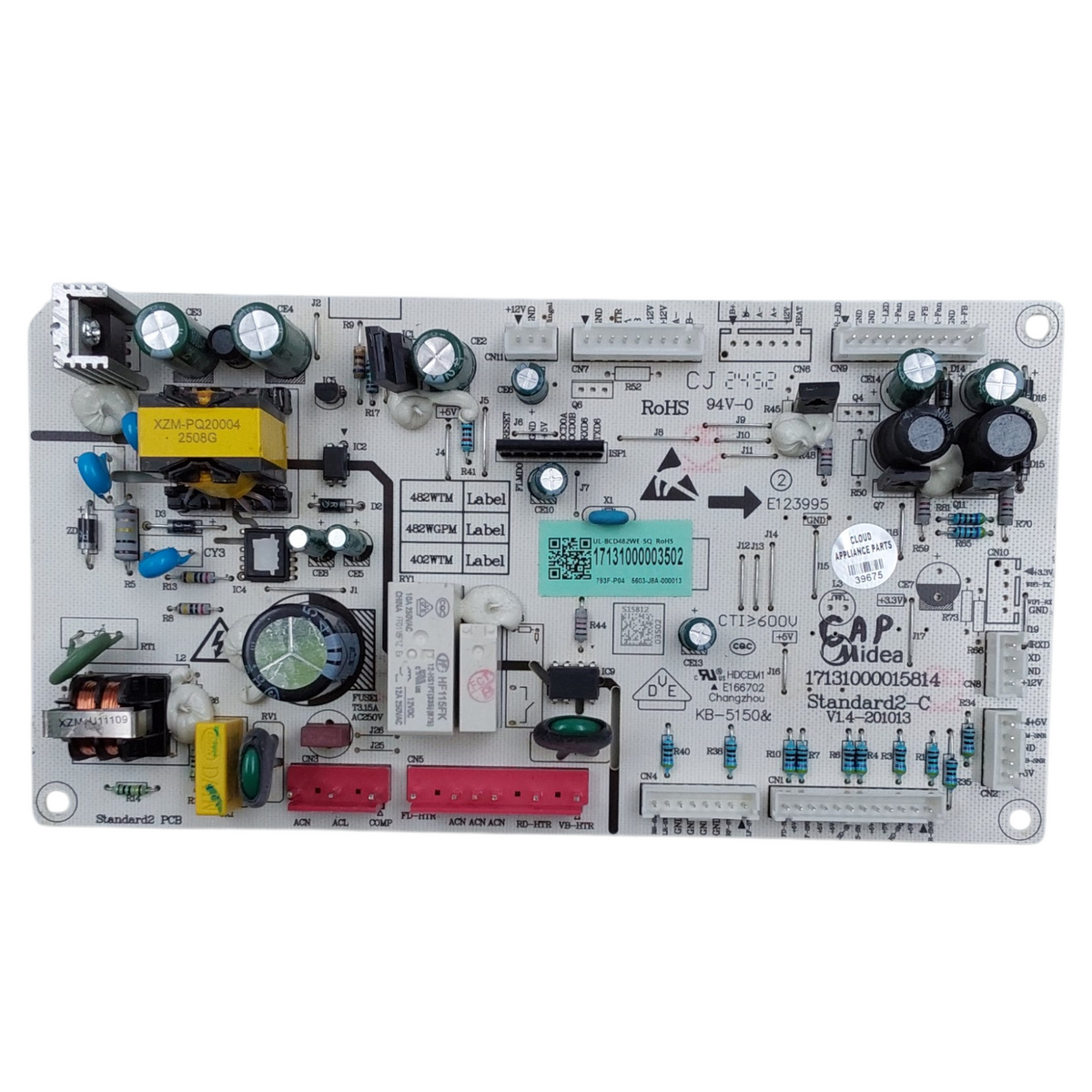 Midea OEM Fridge Control Board 17131000003502 *Same Day Ship & 60 Days Warranty*