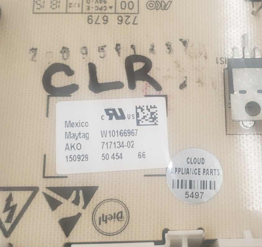 Genuine Whirlpool Oven Control Board W10166967 Same Day Ship & *60 Days Warranty
