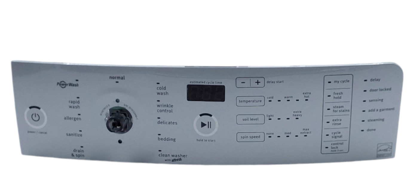 OEM Whirlpool Washer Control Panel W10825105  *Same Day Ship & 60 Days Warranty*