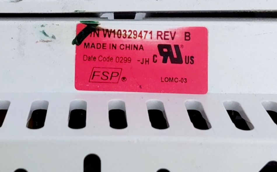 Genuine Whirlpool Washer Control Board W10329471 Same Day Ship &60 Days Warranty
