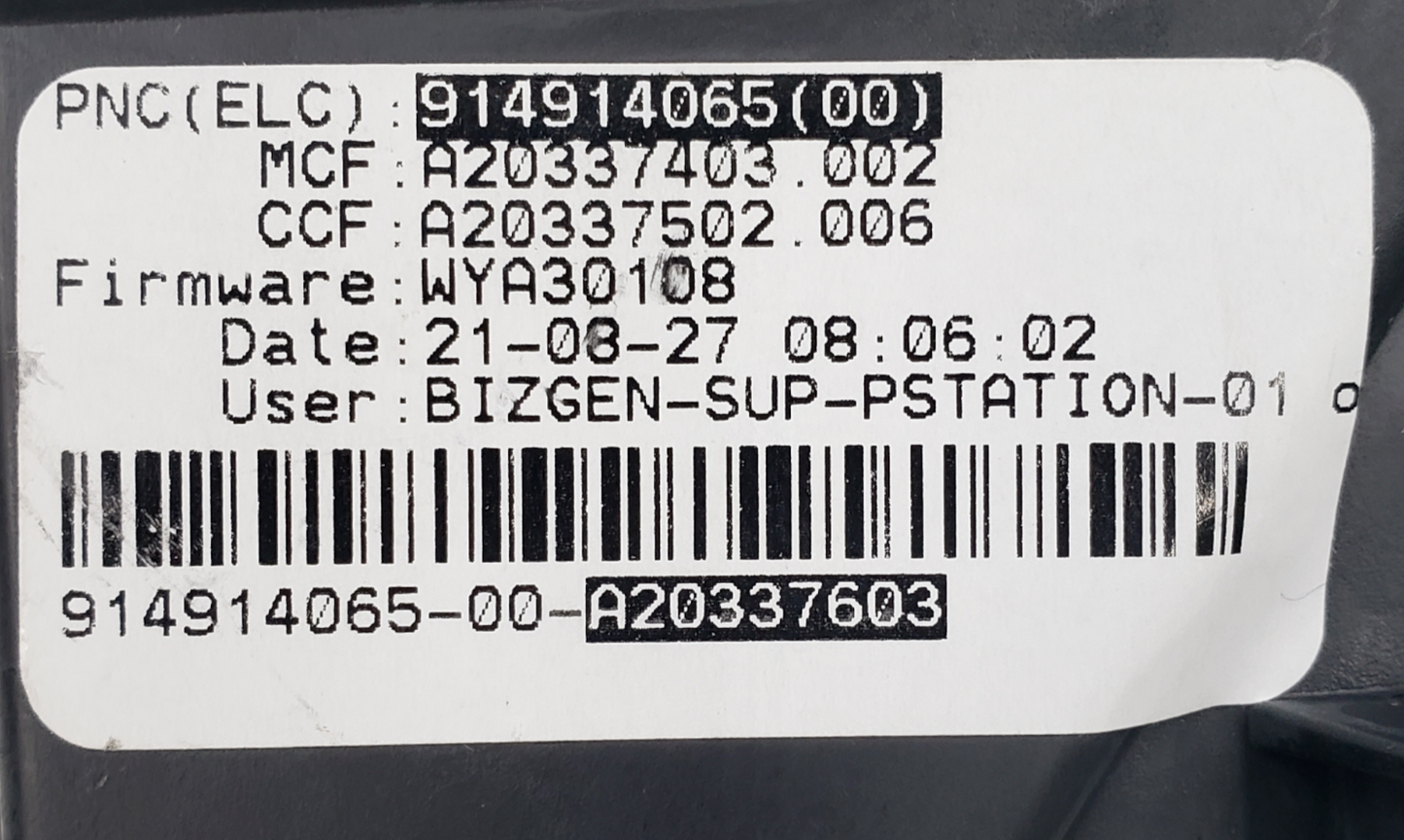 Genuine Frigidaire Washer Control 914914065 Same Day Shipping & 60 Days Warranty