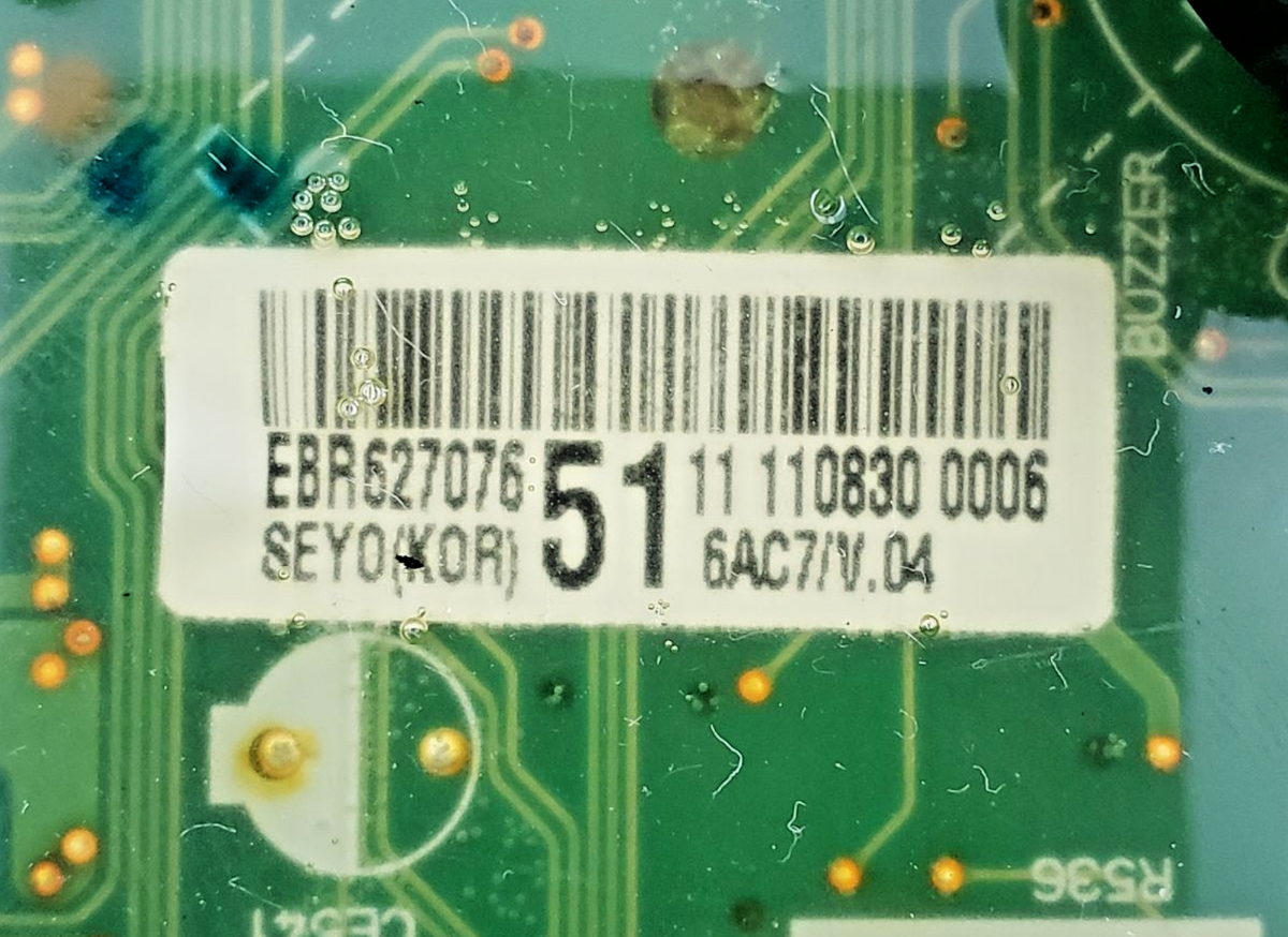 Genuine LG Dryer Control Board EBR62707651 Same Day Shipping & 60 Days Warranty*