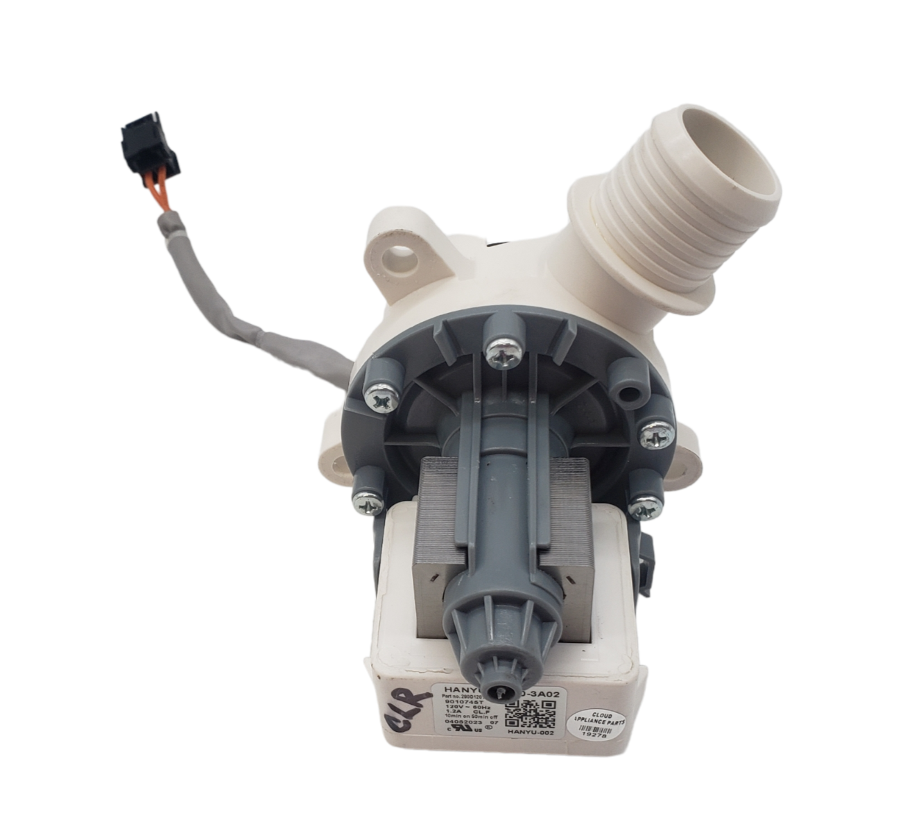 New GE Washer Drain Pump Assembly 290D1201G003 Same Day Ship & 60 Days Warranty*