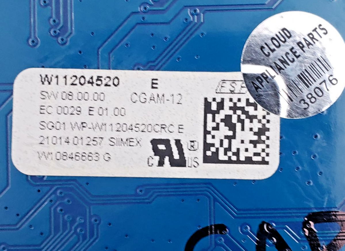 Genuine Whirlpool Oven Control Board W11204520 Same Day Ship & 60 Days Warranty*