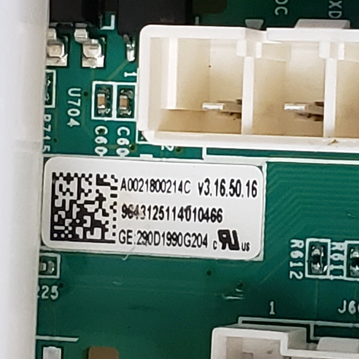 GE New Washer Control Board 290D1990G204 *Same Day Shipping & 60 Days Warranty**