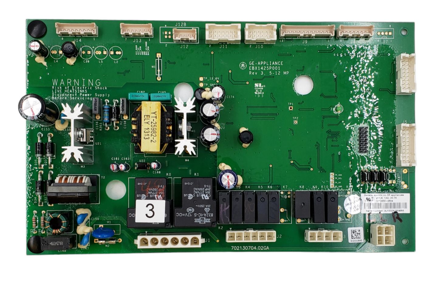 OEM GE Refrigerator Control Board 197D8503G504 *Same Day Ship & 60 Days Warranty