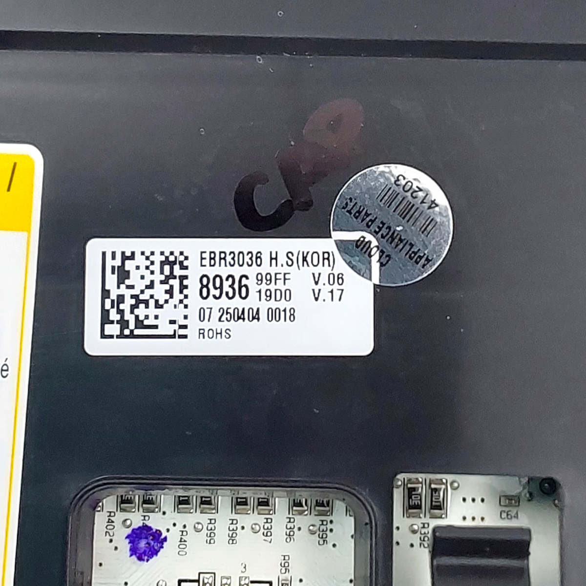 LG New Washer/Dryer Control Board EBR30368936 *Same Day Ship & 60 Days Warranty*