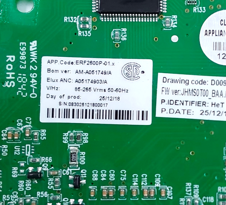 New Frigidaire Fridge Control Board A05174903 *Same Day Ship & 60 Days Warranty*
