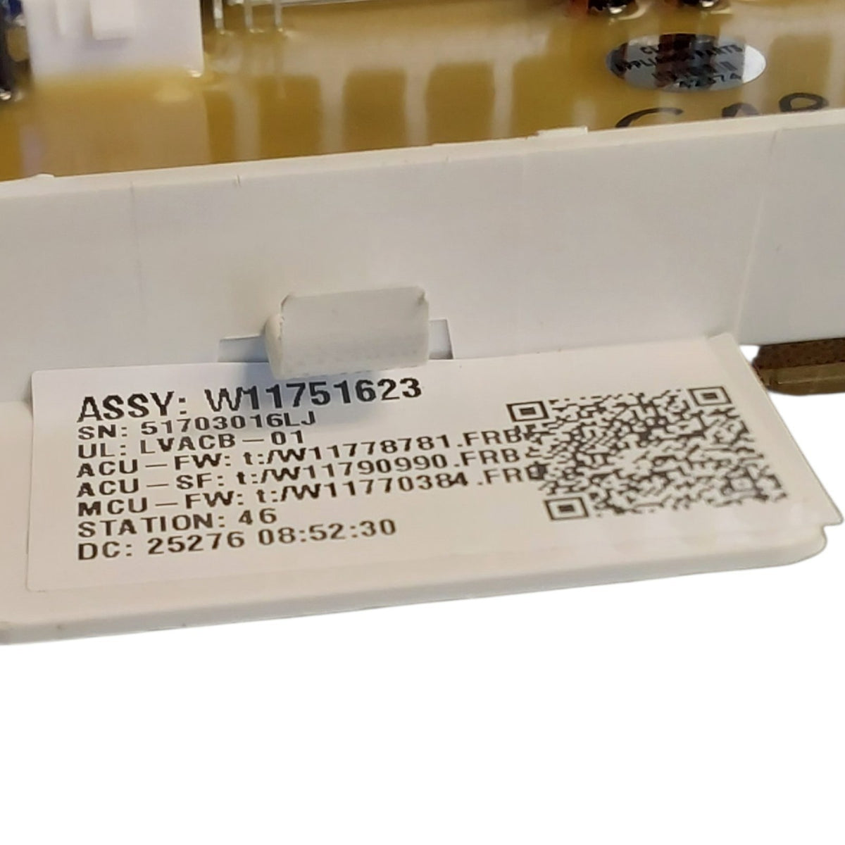 Whirlpool Genuine Washer Control Board W11751623 Same Day Ship &60 Days Warranty