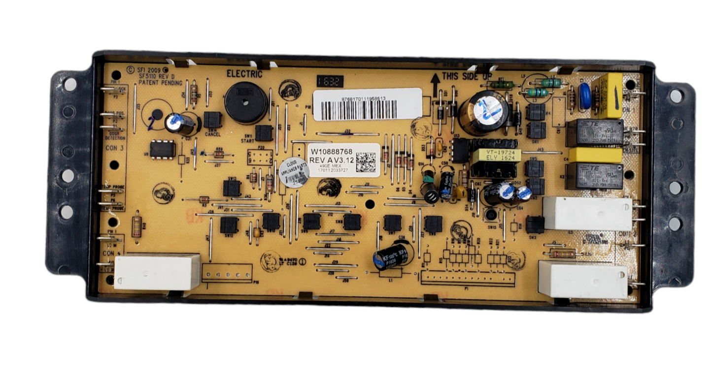 Genuine Whirlpool Range Control Board W10888768 Same Day Ship & 60 Days Warranty