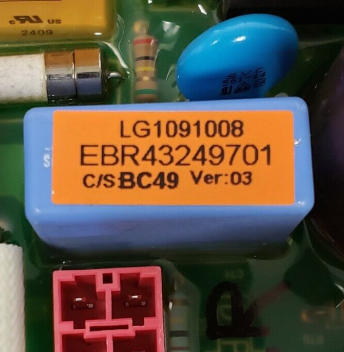 Genuine LG Washer Control Board EBR43249701 Same Day Ship & 60 Days**** Warranty