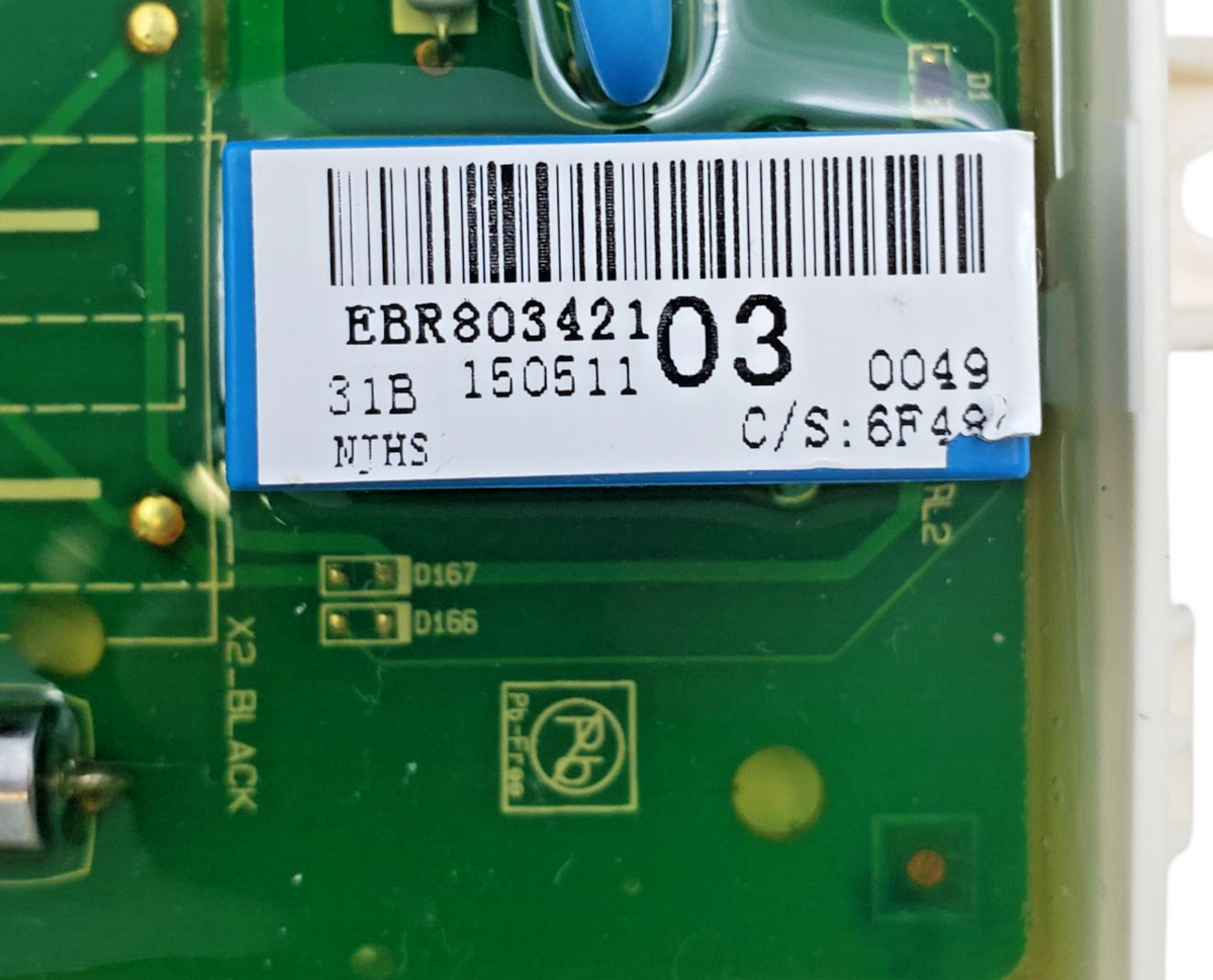 Genuine LG Washer Control Board EBR80342103 Same Day Shipping & 60 Days Warranty
