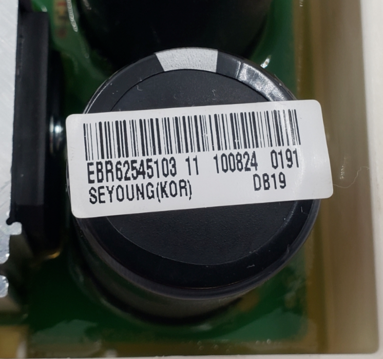 Genuine LG Washer Control Board EBR62545103 Same Day Shipping & 60 Days Warranty