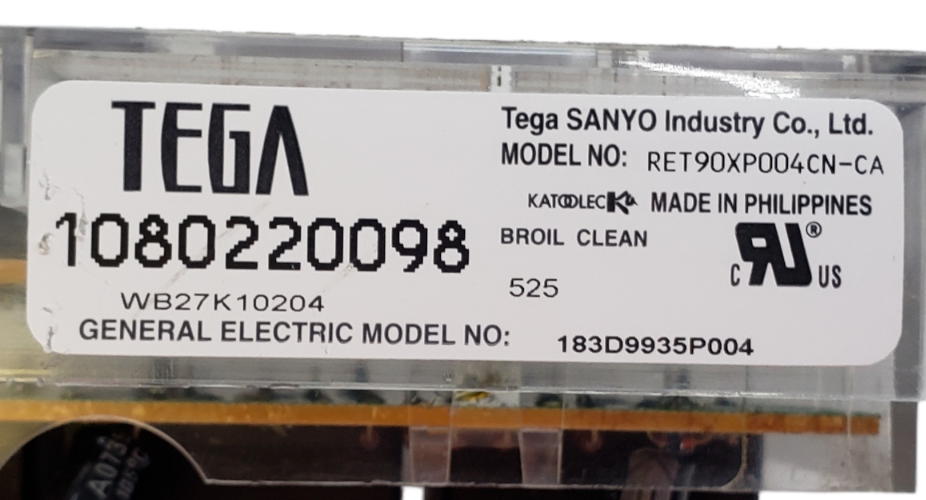 Genuine GE Oven Control Board 183D9935P004 *Same Day Shipping & 60 Days Warranty