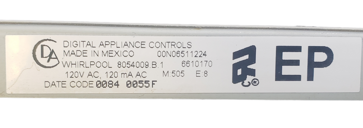 Genuine Whirlpool Oven Control Board 8054009 Same Day Ship & **60 Days Warranty*